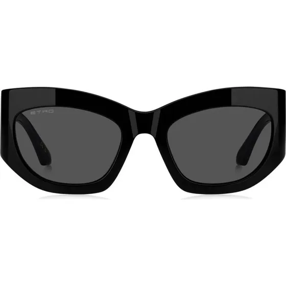 Etro Occhiali da Sole Cat-Eye 0074/G/S Nero e Grigio