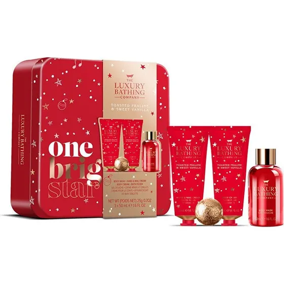 The Luxury Bathing Company Set Regalo Vaniglia Dolce e Pralina Tostata