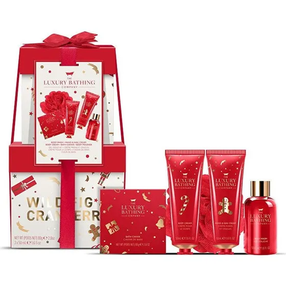 The Luxury Bathing Company Set Regalo Fico Selvatico e Mirtillo Rosso