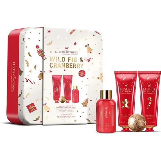 The Luxury Bathing Company Set Regalo Fico Selvatico e Mirtillo Rosso