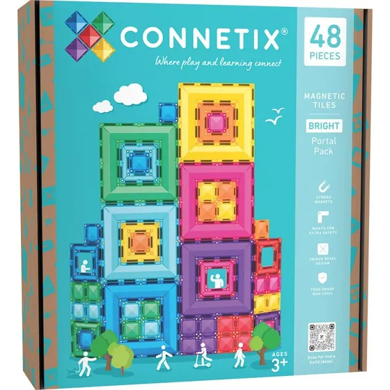 Connetix Bright Portal Pack 48 Pezzi