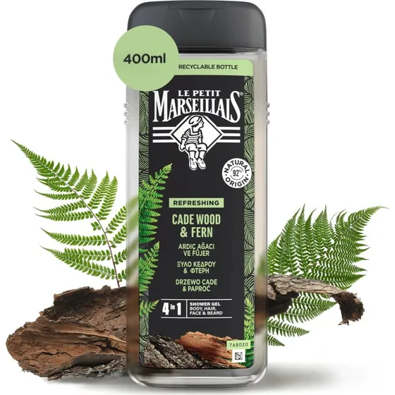 Le Petit Marseillais Gel Doccia 3 in 1 Legno di Cade 400 ml