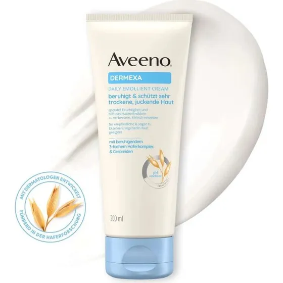 Aveeno Dermexa Crema Emolliente Idratante 200 ml