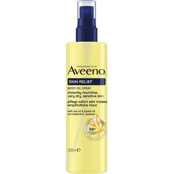 Aveeno Skin Relief Olio Corpo Spray Idratante 200 ml