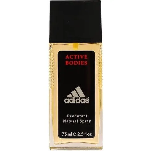 Adidas Active Bodies Deodorante Spray per uomo, 75ml