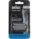 Braun 32B Nera - Testina di Ricambio per Rasoi Serie 3