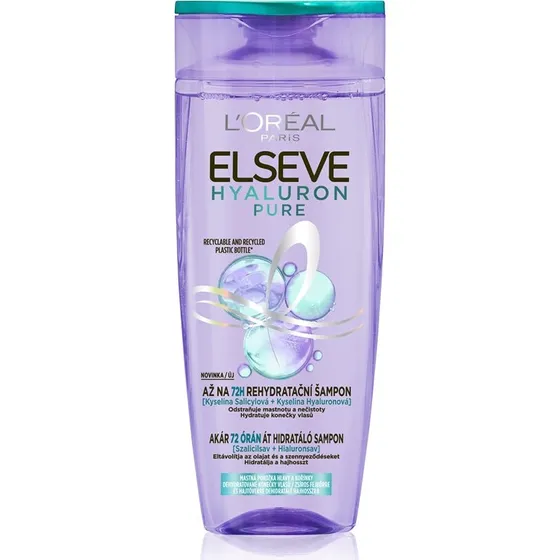 L'Oral Paris Elvive Hyaluron Pure Shampoo 250 ml