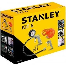 Stanley Kit 6 Accessori Aria Compressa con Attacco Rapido