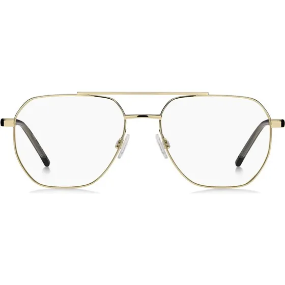 Hugo Boss HG 1354 Occhiali da Vista Uomo Oro Geometrici