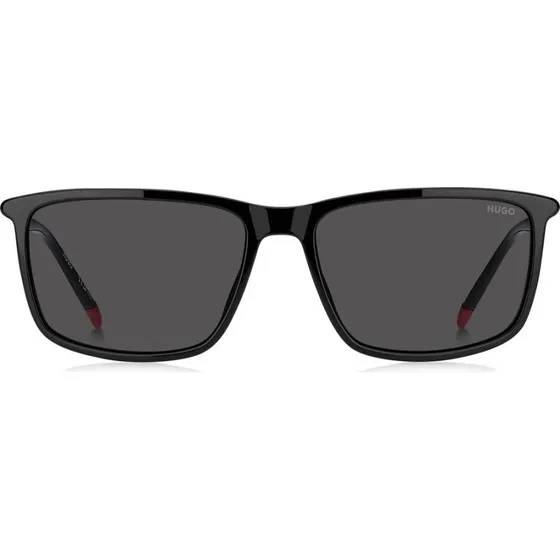 Hugo HG 1374/S Occhiali da Sole Uomo Rettangolari Neri
