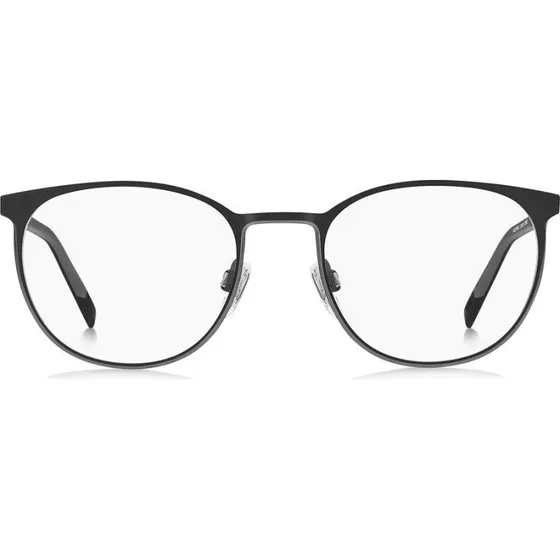 Tommy Hilfiger TH 2276 Occhiali da Vista Uomo Rotondi in Titanio Nero