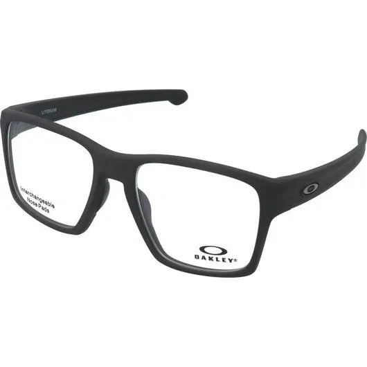 Oakley OX8140 814002 Litebeam Quadrati Grigio Satin