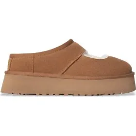 UGG Mary Jane Bea in pelle marrone