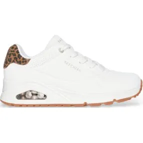 Skechers UNO - JUNGLE NITE Bianco Donna - 37