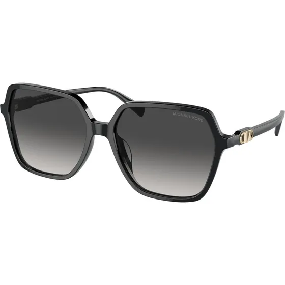 Michael Kors MK2196U Jasper Occhiali da Sole Quadrati Nero e Grigio