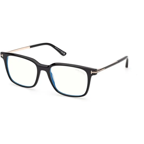 Occhiali da vista Tom Ford FT6124B-001 Uomo in Acetato Nero