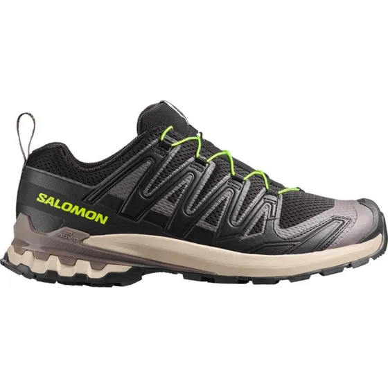 Salomon Xa Pro 3D V9 Black Dark Gull Gray Acid Lime - 8