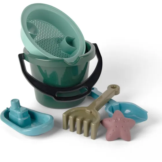 Dantoy Blue Marine Secchiello Spiaggia con Accessori