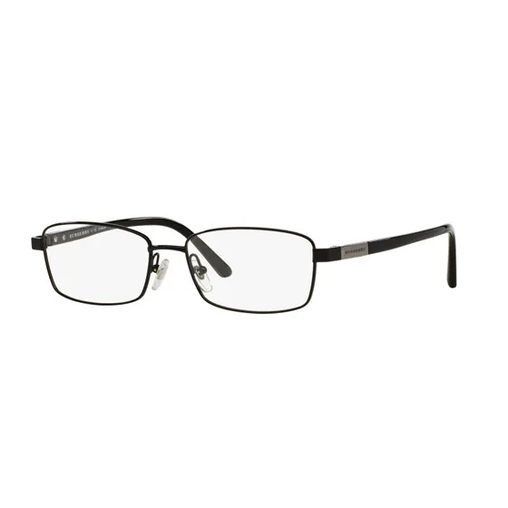 Burberry BE1287TD 1001 Occhiali da Vista Uomo in Titanio Nero