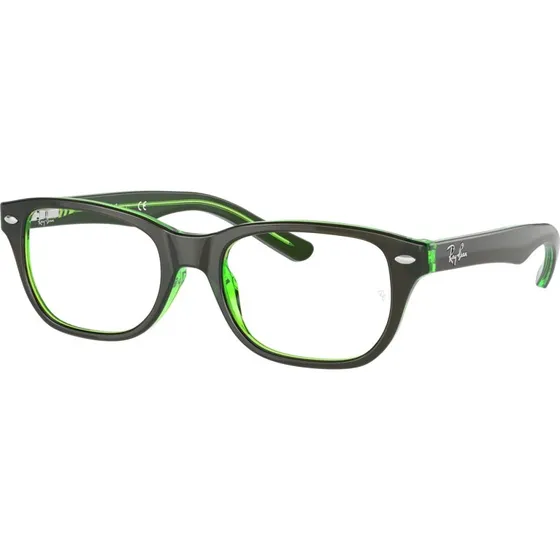 Ray-Ban RY1555 3665 Occhiali da Vista Bambino in Acetato Marrone