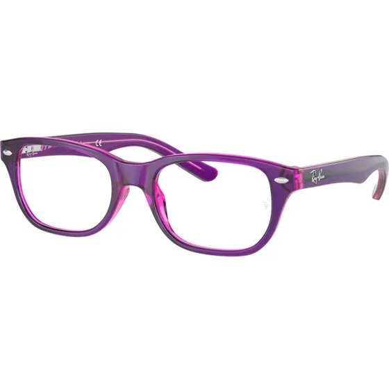 Ray-Ban RY1555 3666 Occhiali da Vista Bambino in Acetato Viola
