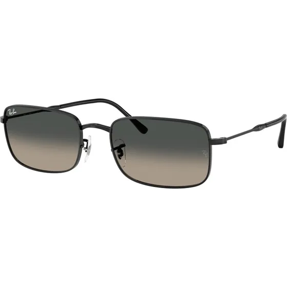 Ray-Ban RB3746 Occhiali da Sole Metallo Nero Grigio Squadrati