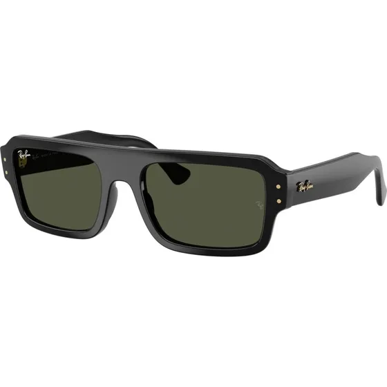 Ray-Ban RB4454 Lukas Occhiali da Sole Squadrati Acetato Nero/Verde
