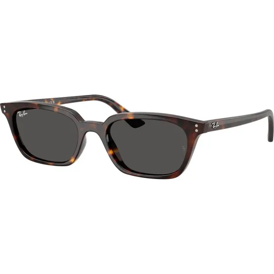 Ray-Ban RB4456 ZAYA Occhiali da Sole Unisex Tartaruga e Grigio