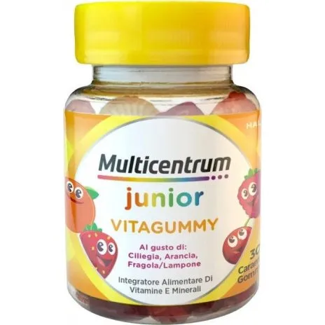 Multicentrum VitaGummy Integratore Vitamine Bambini 3+ anni 30 Caramelle