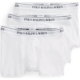 Boxer Ralph Lauren Stretch Bianchi - Confezione da 3 - XL