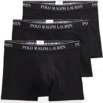 Ralph Lauren Boxer Stretch Nero - Confezione da 3 - XXL