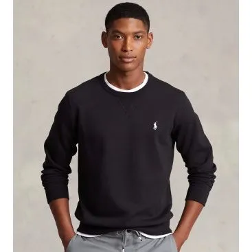 Felpa Ralph Lauren 30/1 Double Knt Nero - L