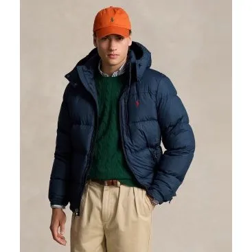 Polo Ralph Lauren Giacca Piumino Gorham Blu Navy XL