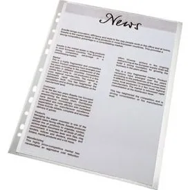Esselte Lomme 85my PP Goffrato A4 Assortito (100)