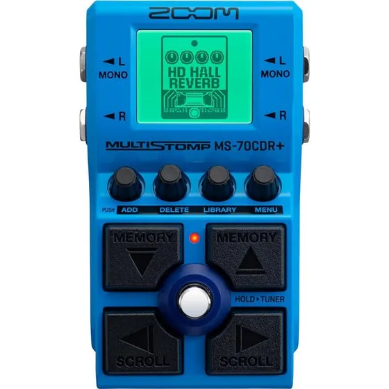 Zoom MS-70CDR+ Pedale Multieffetto Chorus Delay Reverb