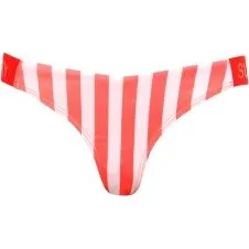 Superdry Slip Bikini a Righe Rosa - W3010391A
