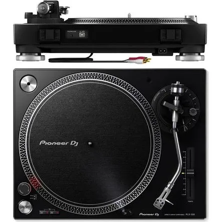 Pioneer DJ PLX-500-K Giradischi Professionale Trazione Diretta Nero