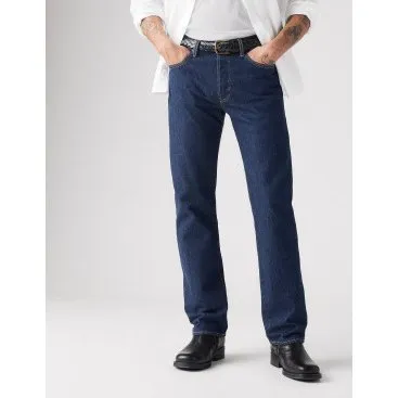 Levi's Jeans 501 Original Onewash Blu Navy 29/32