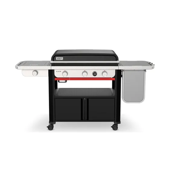 Piastra Premium Weber SLATE GPSB 76 cm con Fornello Laterale