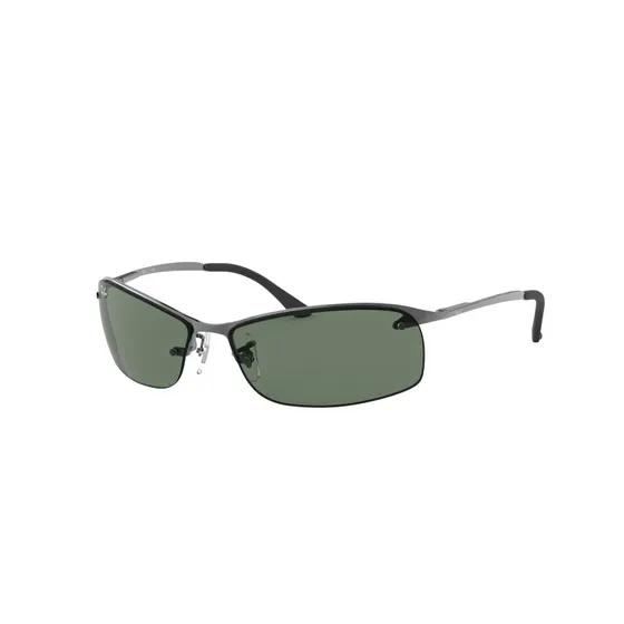 Ray-Ban RB3183 004/71 Occhiali da Sole Uomo Metallo Grigio Verde