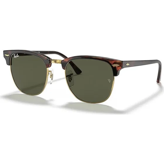 Ray-Ban Clubmaster RB3016 W0366 Occhiali da Sole Acetato Tartaruga
