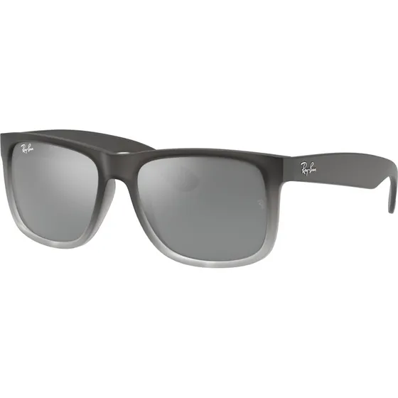 Ray-Ban Justin RB4165/55 Occhiali da Sole Quadrati Grigio