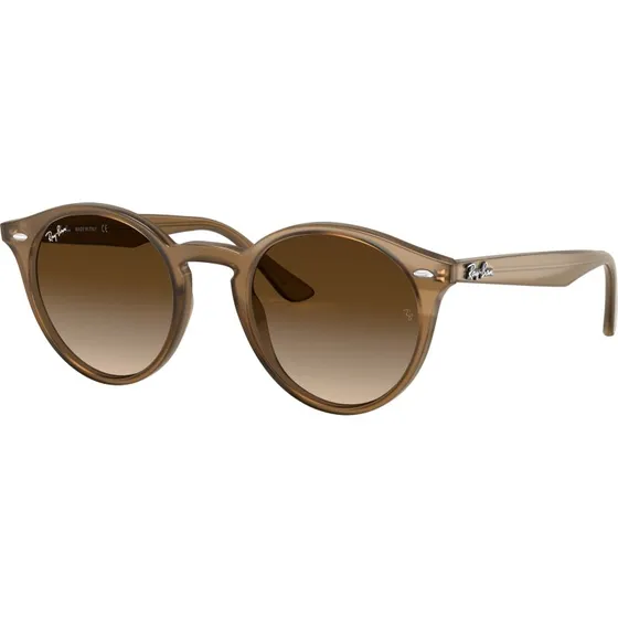 Ray-Ban RB2180 Occhiali da Sole Unisex Marrone Rotondi