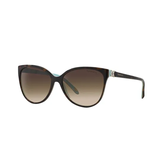 Tiffany TF4089B Occhiali da Sole Cat Eye Marrone