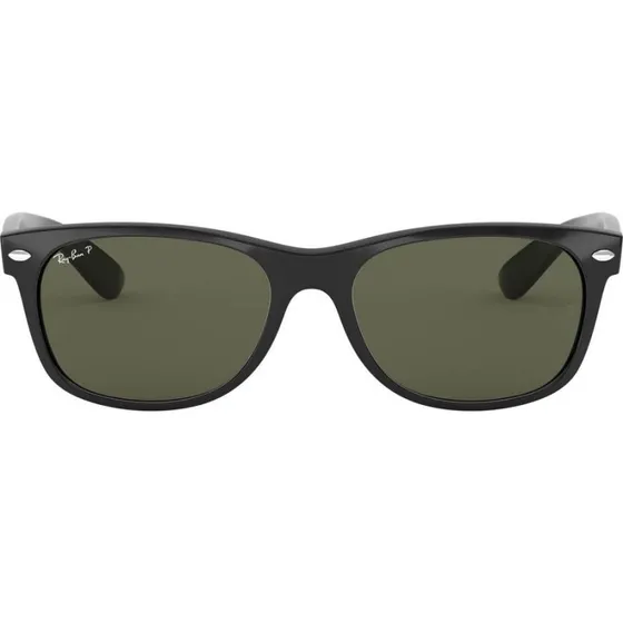 Ray-Ban New Wayfarer RB 2132 Polarizzati Nero Verde 55mm