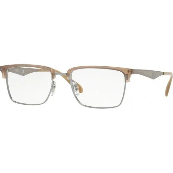 Ray-Ban RX6397 2935 Montature da Vista Metallo Squadrata Canna di Fucile