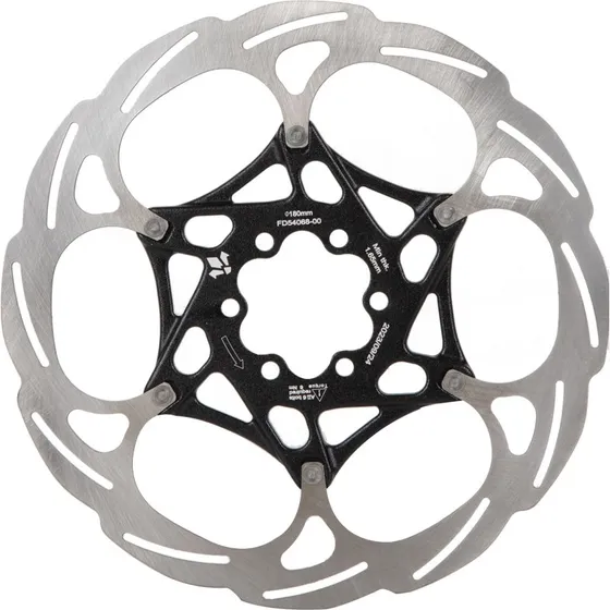 Formula Disco Freno 2 Pezzi 160mm 6 Fori Nero