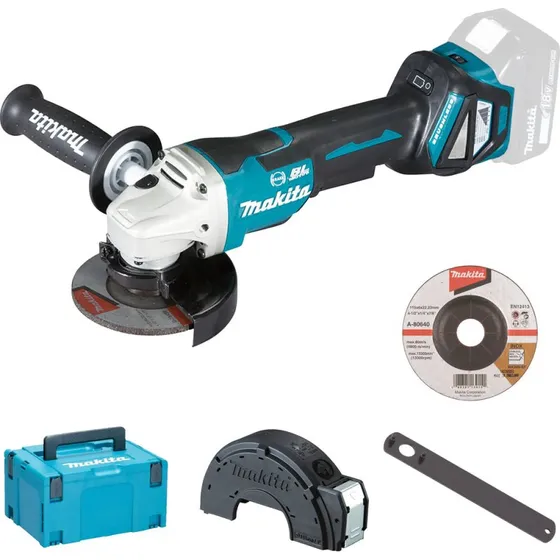 Makita DGA467ZJ Smerigliatrice Angolare 18V LXT Brushless