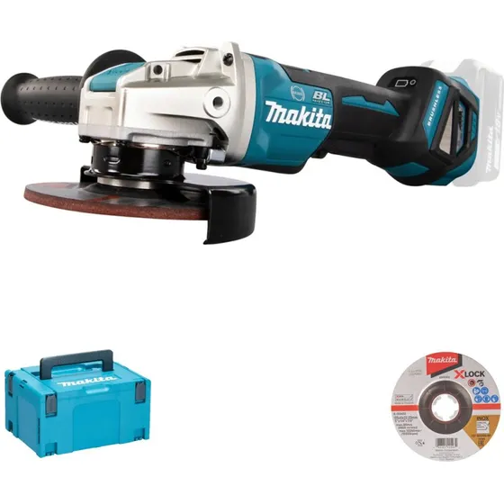 Makita DGA519ZJ Smerigliatrice Angolare 18V X-Lock