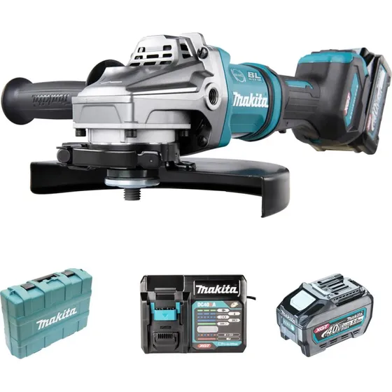 Makita Smerigliatrice Angolare GA038GT201 40V 5Ah